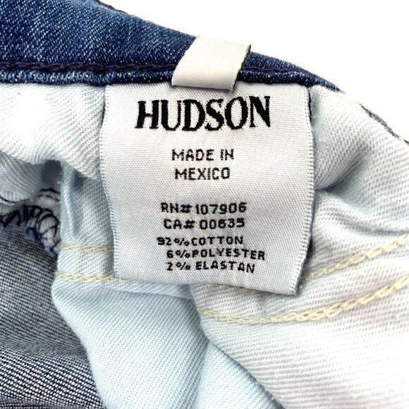Hudson Krista Super Skinny Blue Jeans - Light Wash, Low Rise Size 26 - Picture 7 of 10